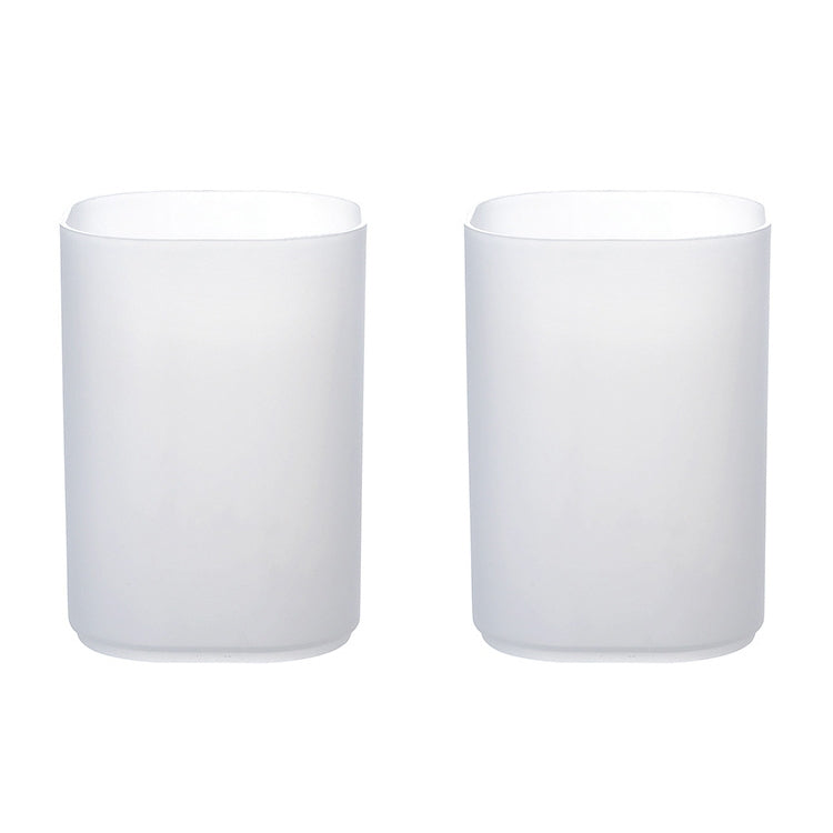 2 pezzi portapenne da tavolo multifunzione a 4 griglie custodia per ufficio scuola scatola di plastica trasparente organizer per matite da scrivania