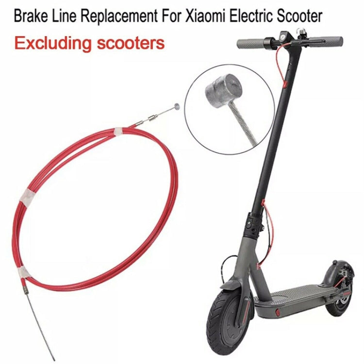 2 pezzi per Xiaomi Mijia M365 Scooter elettrico cavo freno a disco posteriore conduttura del freno