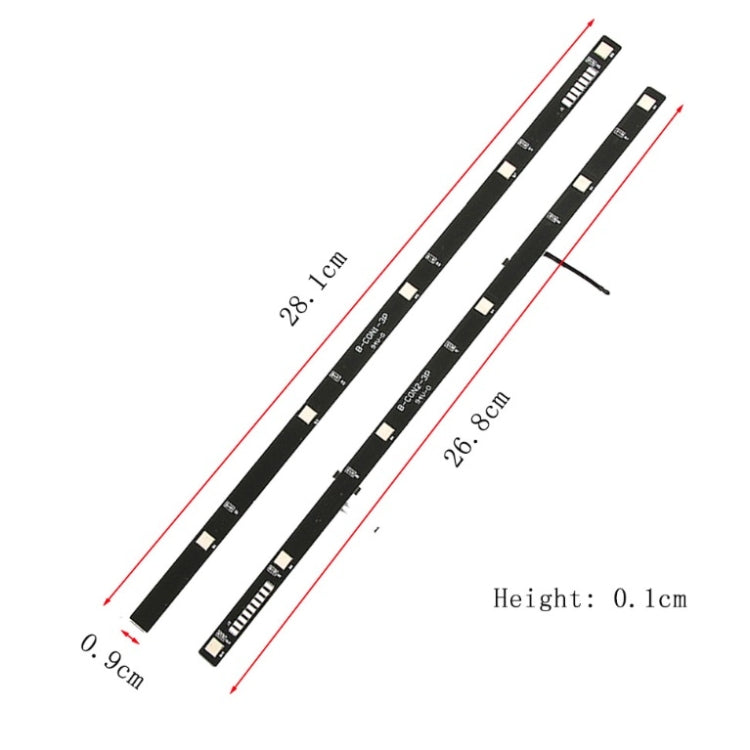 3 in 1 per Xiaomi Mijia M365 Scheda principale di controllo batteria scooter + Scheda morbida + Set strisce laterali, Battery Control Board