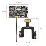 3 in 1 per Xiaomi Mijia M365 Scheda principale di controllo batteria scooter + Scheda morbida + Set strisce laterali, Battery Control Board