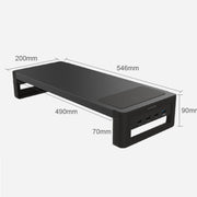 Monitor del computer Vaydeer Base di archiviazione desktop con schermo desktop maggiorato, Simple Configuration, High Configuration 2.0, High Configuration 3.0, Wireless Charger