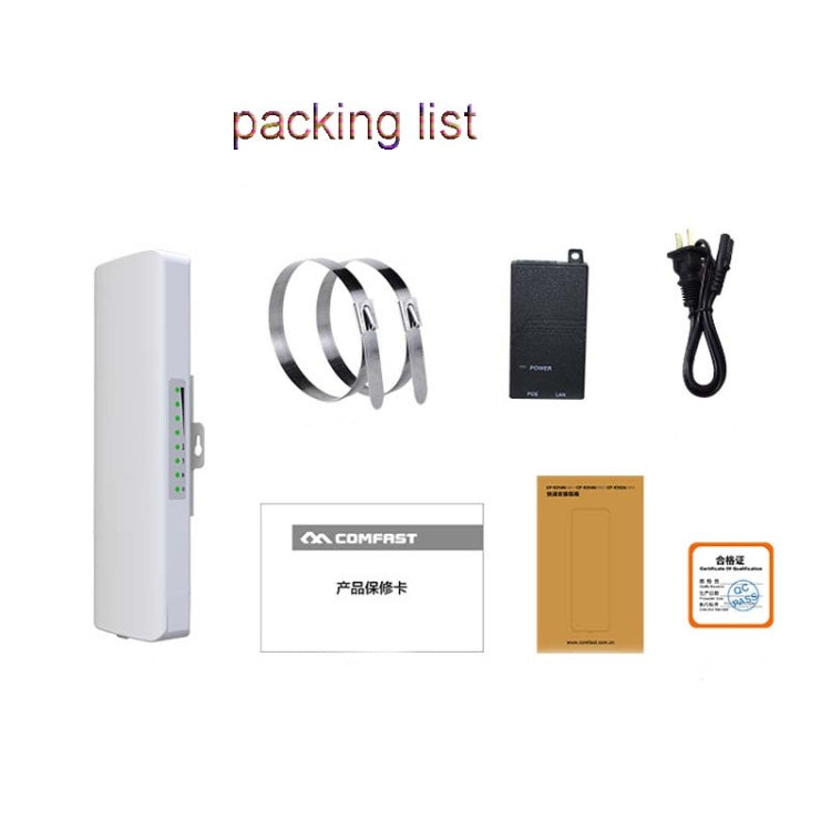 COMFAST E314n 300Mbps copre 5 chilometri di stazione base Wi-Fi Bridge wireless, EU Plug, US Plug, UK Plug