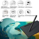 Tavoletta grafica Wacom Intuos CTL-4100 per PC e Mac