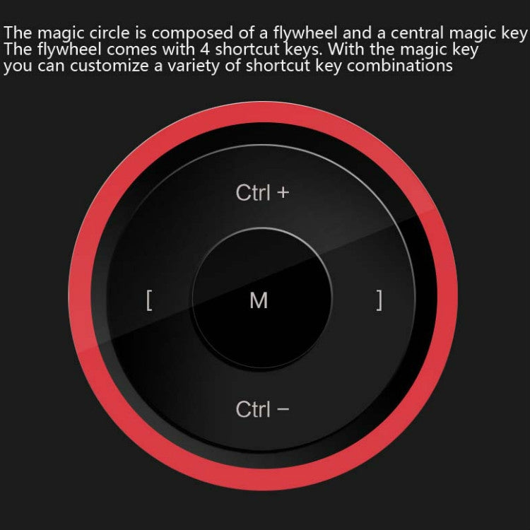Tablet grafico Tianmin G30 Magic Circle compatibile Windows e And