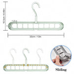 Organizzazione per l'archiviazione domestica Appendiabiti Stendino Appendiabiti in plastica per sciarpe