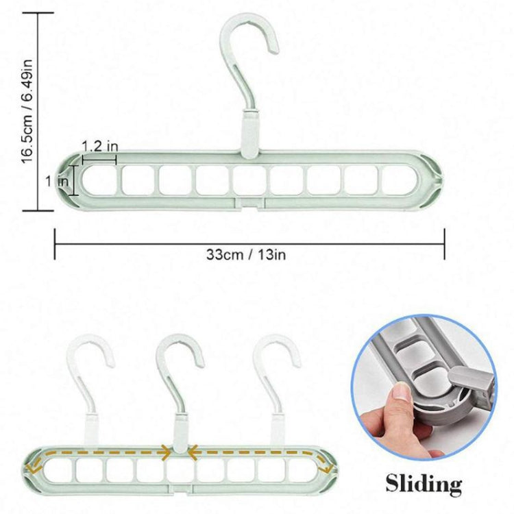 Organizzazione per l'archiviazione domestica Appendiabiti Stendino Appendiabiti in plastica per sciarpe