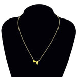 Collana iniziale con cuore piccolo e alla moda, collana con lettera personalizzata, gioielli con nome per accessori da donna, regalo per la fidanzata, A, B, C, D, E, F, G, H, I, J, K, L, M, N, O, P, Q, R, S, T, U, V, W, X, Y, Z