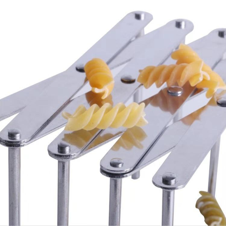 Portaoggetti retrattile da 2 pezzi Portaoggetti da cucina pieghevole multifunzionale Portautensili da cucina in acciaio inossidabile, Stainless Steel Rack