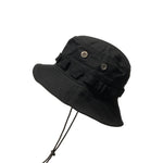 Cappello Hip-Hop da esterno Cappello da pescatore Cappello da bacino antivento con coulisse, M, L