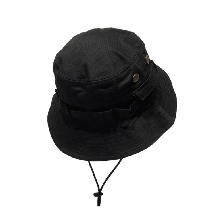 Cappello Hip-Hop da esterno Cappello da pescatore Cappello da bacino antivento con coulisse, M, L