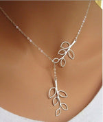 Collane con pendente a catena maglione argento lungo elegante e bello da donna