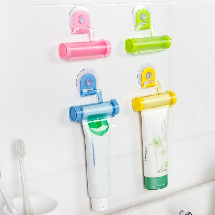 Estrusore per dentifricio appendibile con ventosa creativa da 2 pezzi con ventosa e supporto