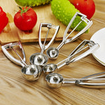Cucchiaio per gelato in acciaio inox 39-59 mm