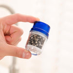2 pezzi filtro per rubinetto della cucina depuratore d'acqua per uso domestico filtro per l'acqua a tre strati al carbone attivo, Faucet Filter