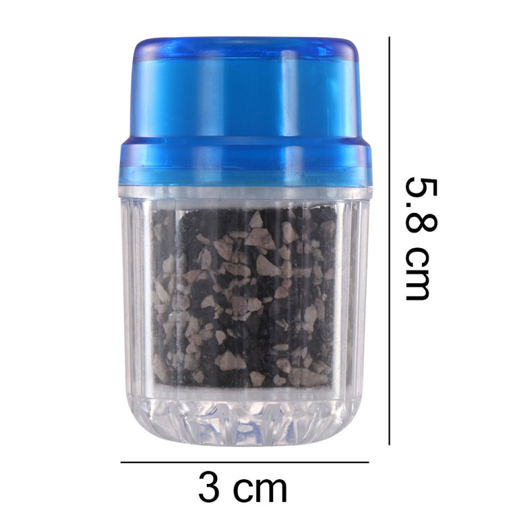 2 pezzi filtro per rubinetto della cucina depuratore d'acqua per uso domestico filtro per l'acqua a tre strati al carbone attivo, Faucet Filter