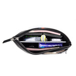 Portamonete intelligente antifurto e antismarrimento in pelle da uomo con pochette casual in pelle, Large, Small