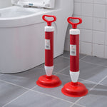 Pompa di aspirazione potente per dragaggio fognario domestico, ventosa per WC, Plastic Rod, Stainless Steel Rod