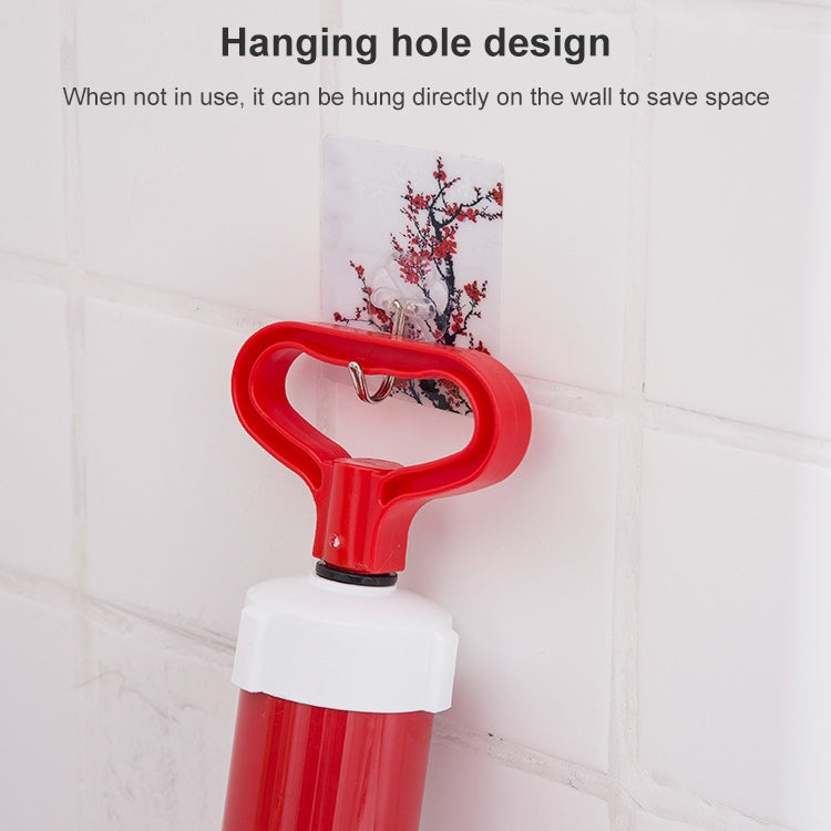 Pompa di aspirazione potente per dragaggio fognario domestico, ventosa per WC, Plastic Rod, Stainless Steel Rod