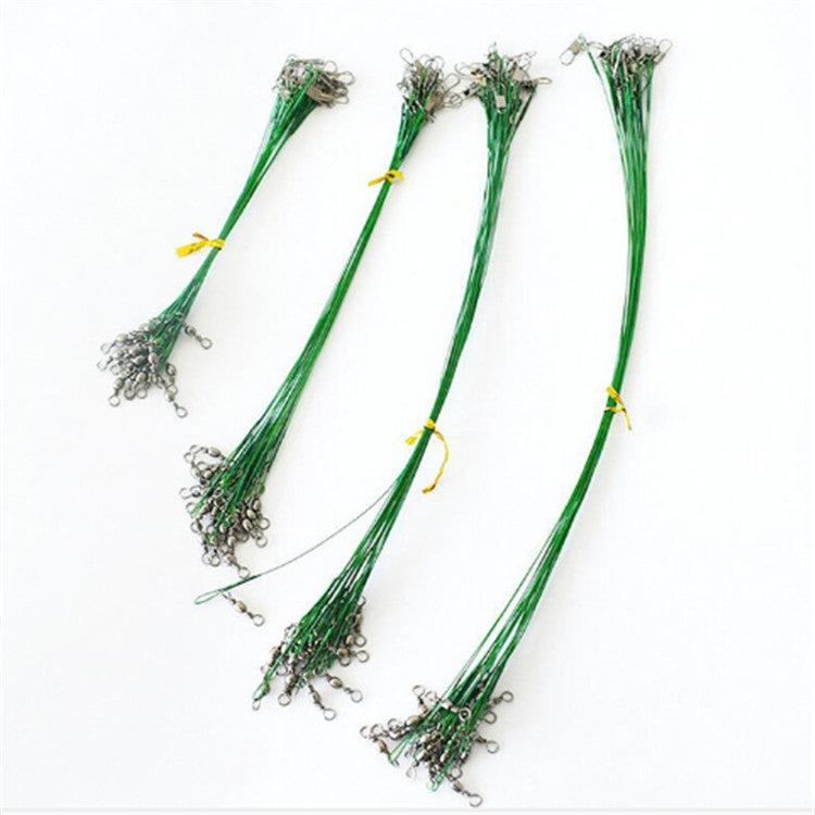 Cavo anteriore Luya da 20 pezzi con filo anti-morso, 15CM, 20CM, 25CM, 30CM
