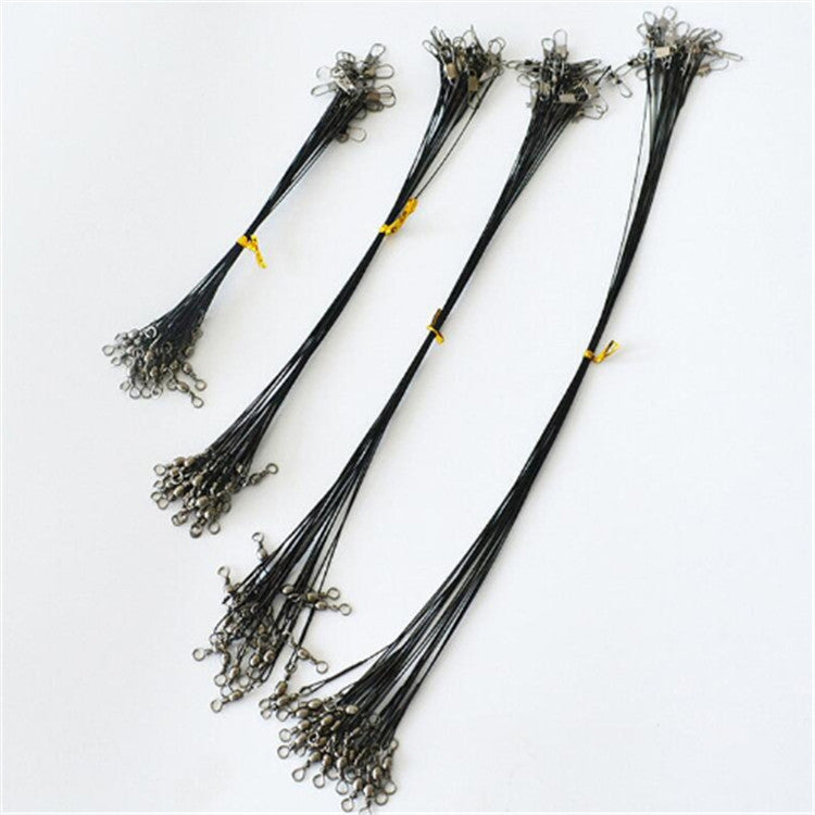 Cavo anteriore Luya da 20 pezzi con filo anti-morso, 15CM, 20CM, 25CM, 30CM