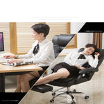 Sedia girevole moderna e minimalista con sedile pigro, sedia da ufficio per massaggi da gioco, con piedini in acciaio