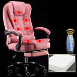 Sedia girevole moderna e minimalista con sedile pigro, sedia da ufficio per massaggi da gioco, con piedini in acciaio