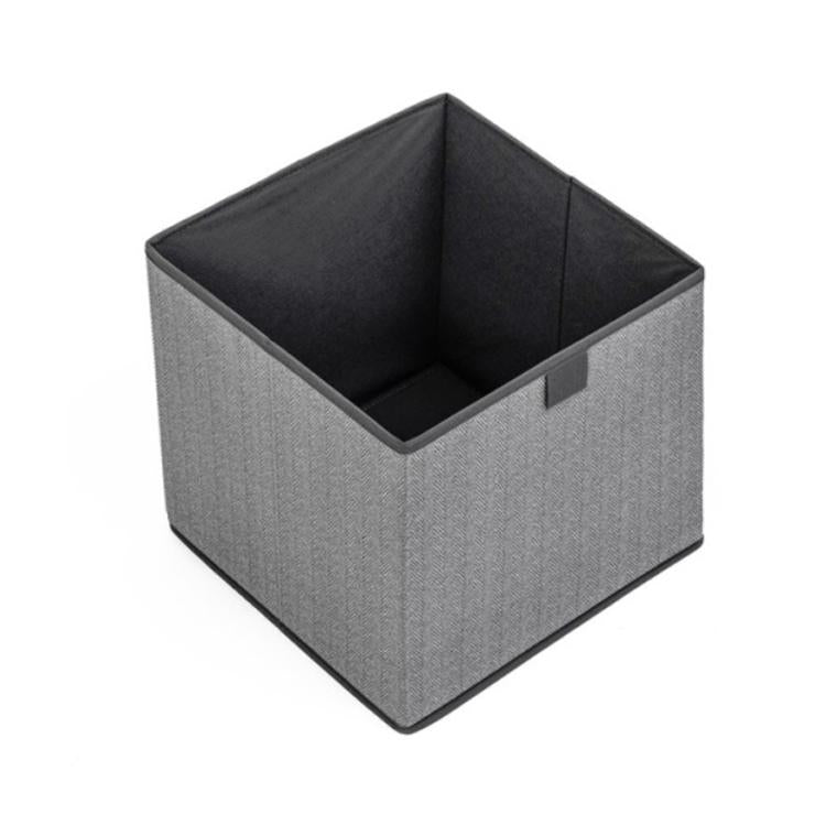 Scatola portaoggetti per cassetti in tessuto non tessuto da 2 pezzi Scatola di smistamento dei detriti di abbigliamento scoperta quadrata, 16L, 23L, 29L