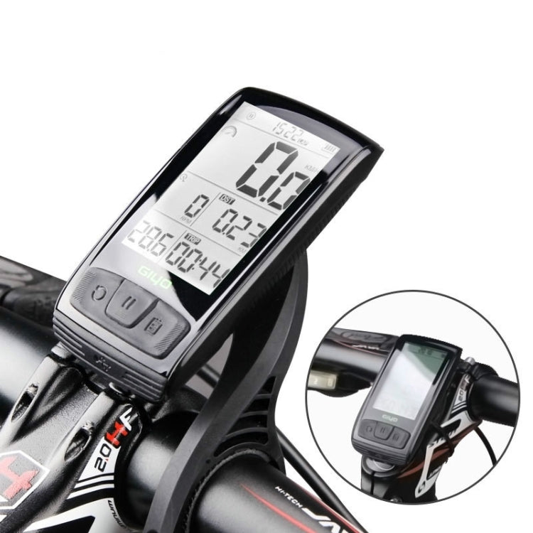 Contachilometri tachimetro per bici da strada wireless Bluetooth GIYO M4 per computer da bicicletta, GIYO M4