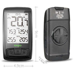 Contachilometri tachimetro per bici da strada wireless Bluetooth GIYO M4 per computer da bicicletta, GIYO M4