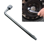 Chiave a bussola per pneumatici per auto di tipo L da 5 pezzi, 17mm, 19mm, 21mm, 22mm, 23mm, 24mm