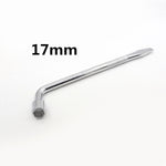 Chiave a bussola per pneumatici per auto di tipo L da 5 pezzi, 17mm, 19mm, 21mm, 22mm, 23mm, 24mm