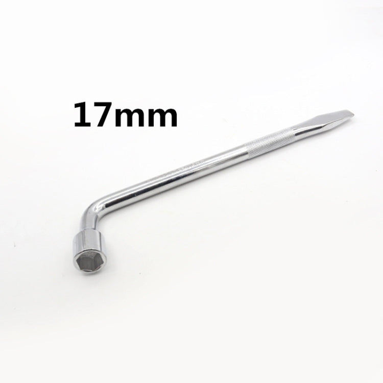 Chiave a bussola per pneumatici per auto di tipo L da 5 pezzi, 17mm, 19mm, 21mm, 22mm, 23mm, 24mm