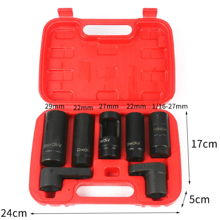 Chiave per strumento di rimozione sensore manicotto sensore di ossigeno 7 in 1, 7 In 1