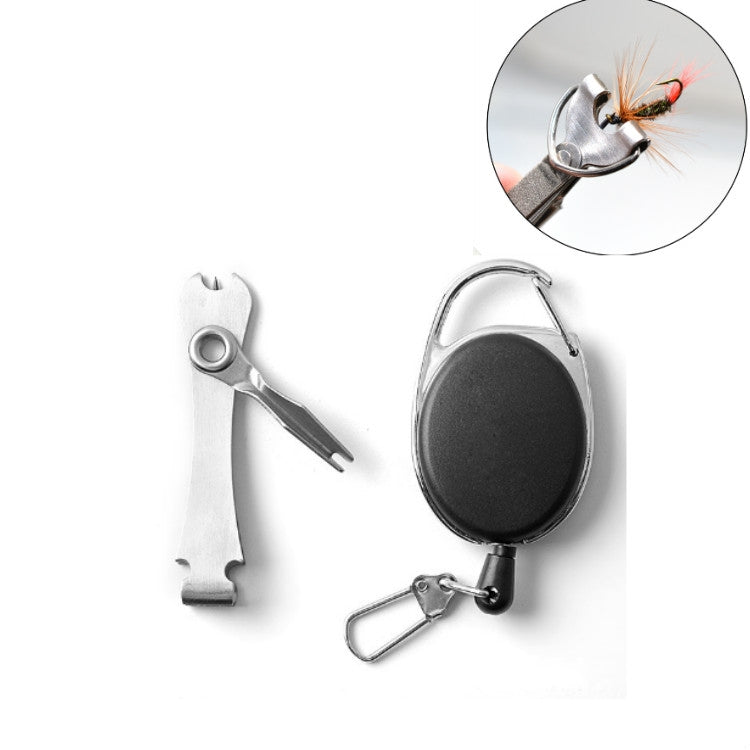 Forniture per la pesca all'aperto Morsetto da pesca Forbici per lenza Portachiavi telescopico, 2 in 1 With Keychain, 2 in 1 Fishing Line Knife, 3 in 1 With Keychain, 3 in 1  Fishing Line Knife