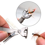 Forniture per la pesca all'aperto Morsetto da pesca Forbici per lenza Portachiavi telescopico, 2 in 1 With Keychain, 2 in 1 Fishing Line Knife, 3 in 1 With Keychain, 3 in 1  Fishing Line Knife