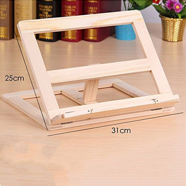 Telaio in legno Lettura di libri Staffa per scaffale Supporto Tablet PC Leggio per musica Cavalletto da disegno, Music Stand