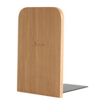 Fermalibri antiscivolo Porta libri Supporto in legno naturale