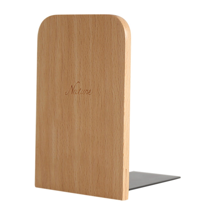 Fermalibri antiscivolo Porta libri Supporto in legno naturale