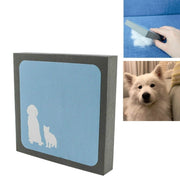 8 pezzi Detergente per peli di animali domestici Depilazione per animali domestici Raschiatura per tappeti Vestiti Mobili Spazzola per depilazione, Pet Hair Cleaner