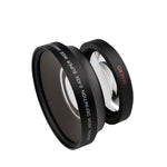 Obiettivo fisheye super grandangolare 0,43X da 67 mm con obiettivo macro per Canon, 67mm 0.43X