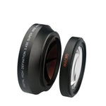 Obiettivo fisheye super grandangolare 0,43X da 67 mm con obiettivo macro per Canon, 67mm 0.43X