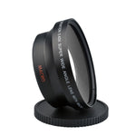 Obiettivo fisheye super grandangolare 0,43X da 67 mm con obiettivo macro per Canon, 67mm 0.43X