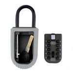 Blocco password a parete in lega di zinco 12x9x6 cm