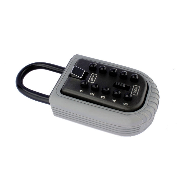 Blocco password a parete in lega di zinco 12x9x6 cm
