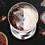 Daisheng Smerigliatrice per materiali medicinali Smerigliatrice per polvere per uso domestico Piccola smerigliatrice in acciaio inossidabile, CN Plug, US Plug, EU Plug, UK Plug
