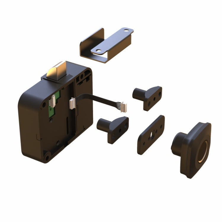 Blocco antifurto per uso domestico con armadietto per cassetti intelligente con impronta digitale, Smart Drawer Locker Fingerprint Lock