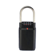 Cassetta portachiavi con password Cassetta password per sito decorativo a parete per uso domestico, Black, Silver