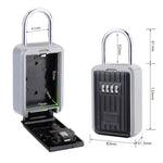 Cassetta portachiavi metallica con password e waterproof
