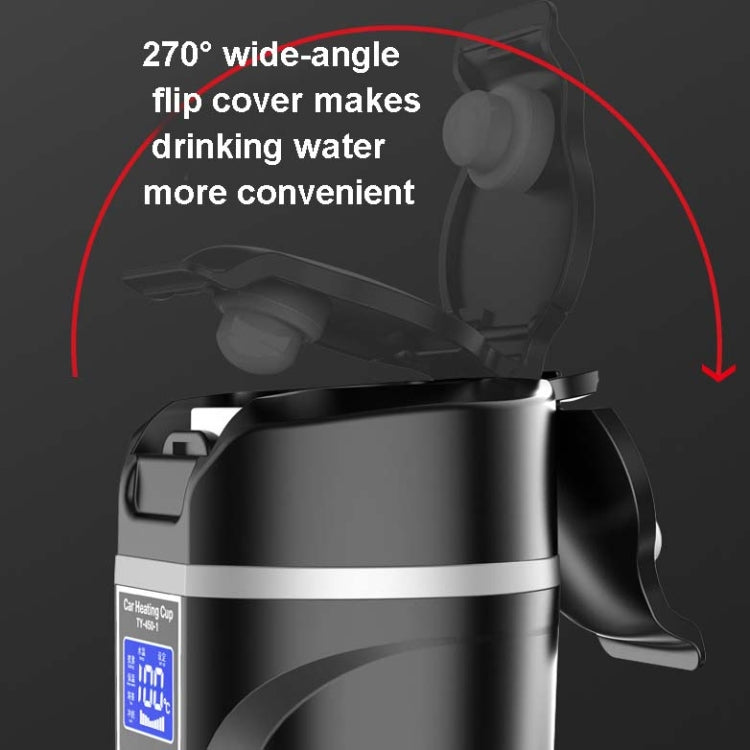Tazza termica per bottiglia d'acqua per riscaldamento auto da 450 ml Tazza per acqua bollente universale per camion per auto, Car Models, Home Car Dual-use