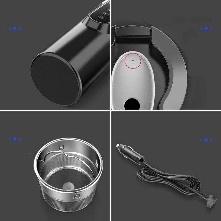 Tazza termica per bottiglia d'acqua per riscaldamento auto da 450 ml Tazza per acqua bollente universale per camion per auto, Car Models, Home Car Dual-use
